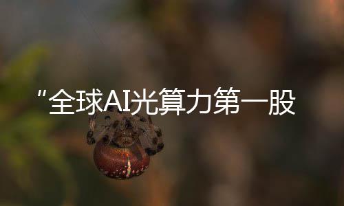 “全球AI光算力第一股”诞生 上海“芯片先锋队”再添新 有望打破计算性能边界