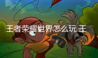 王者荣耀世界怎么玩 王者荣耀世界玩法详解