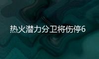 热火潜力分卫将伤停6