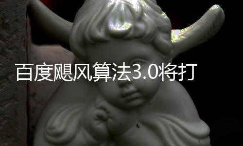 百度飓风算法3.0将打击低质垃圾桶站群及跨领域采集 会有不同程度的百度限制展现