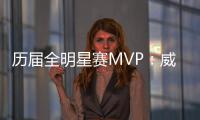 历届全明星赛MVP：威少两届蝉联 科比四次称王