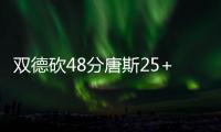 双德砍48分唐斯25+14末节15分 马刺逆转森林狼