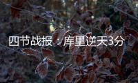 四节战报：库里逆天3分进加时 勇士108
