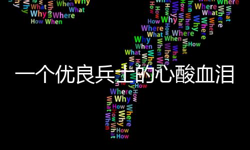 一个优良兵士的心酸血泪养成史 这些秘笈对于我而言异常关键