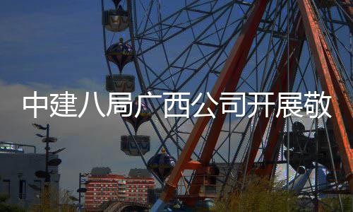 中建八局广西公司开展敬老爱老活动 爱老、中建展敬助老传统美德