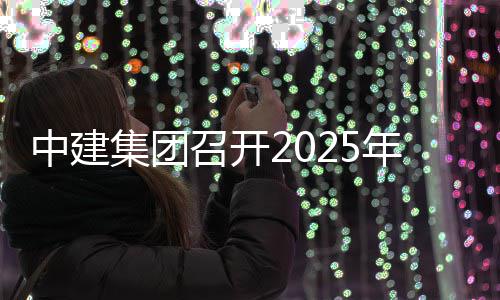 中建集团召开2025年保密工作会议、信访工作会议 集团总部部门负责人