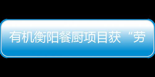 有机衡阳餐厨项目获“劳动保障守法诚信A级单位”称号 积极为员工缴纳各项社会保险
