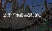 本周河南最高温38℃ 局地有大雨或暴雨