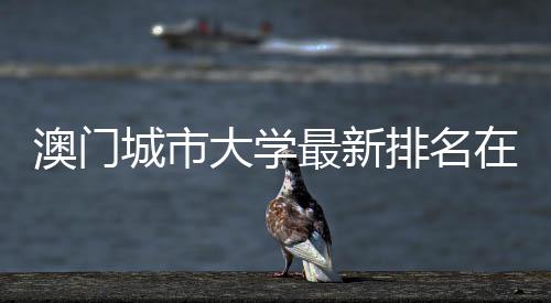 澳门城市大学最新排名在澳门高校中第几？ 而非单一依赖排名数字