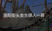 洛阳街头发生感人一幕 六旬老人车轮下奇迹生还