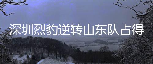 深圳烈豹逆转山东队占得先机，顾全贡献“准两双”庆生 深圳队常规赛排名第6