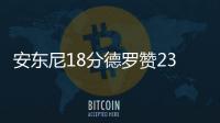 安东尼18分德罗赞23+5+5 猛龙轻取尼克斯3连胜