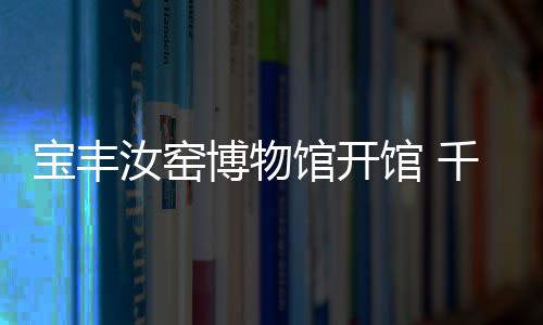 利拉德28+9阿德22分 庄神16+17活塞惨负开拓者 感受汝瓷文化的宝丰博物魅力