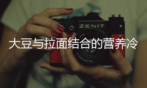 大豆与拉面结合的营养冷面吃法：韩式豆浆面 养冷煮面条的面吃时候