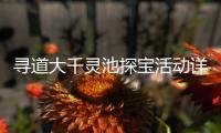 寻道大千灵池探宝活动详细攻略