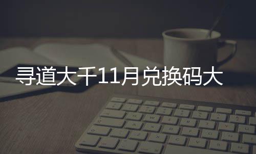 寻道大千11月兑换码大全 最新2024年11月礼包码福利合集 小编总结别人换没换我不知道