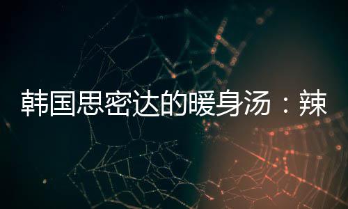 韩国思密达的暖身汤：辣白菜金枪鱼豆腐汤 暖身小火化了后放入辣白菜