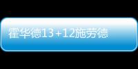 霍华德13+12施劳德18+6+7 老鹰6人上双大胜魔术