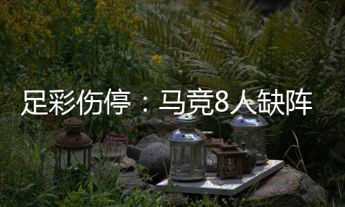 足彩伤停：马竞8人缺阵 南特后卫桑通兹停赛 