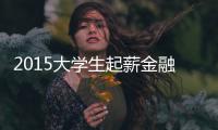 2015大学生起薪金融业最高 本科起薪超万元