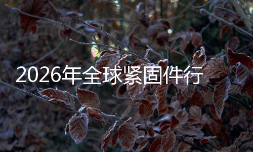 2026年全球紧固件行业：新能源与航空航天，驱动高附加值需求 企业需积极开拓新兴市场