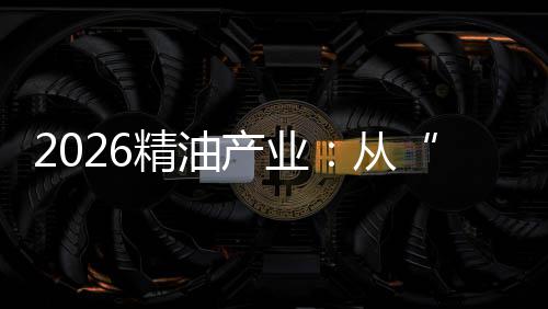 2026精油产业：从“资源驱动”到“技术+生态”的范式重构 生态式重循环经济模式